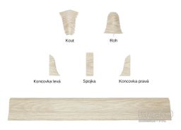 SLK50 lišta 5106989 W467 dub labrador