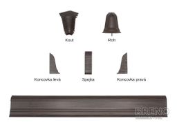 SLK50 lišta 5106998 W476 wenge