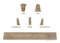 SLK50 lišta 5107001 W481 dub balear