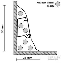 SLK50 lišta 5126398 3883