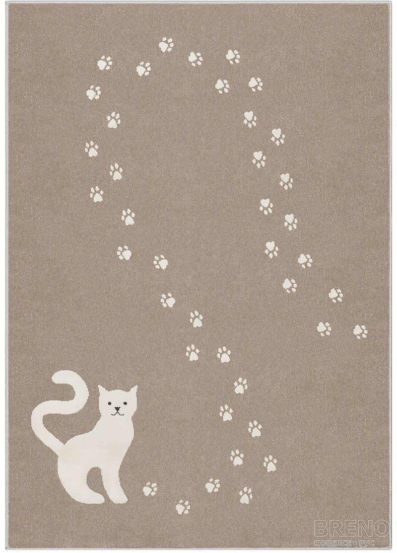 Kusový koberec SOFT KOTEK Beige