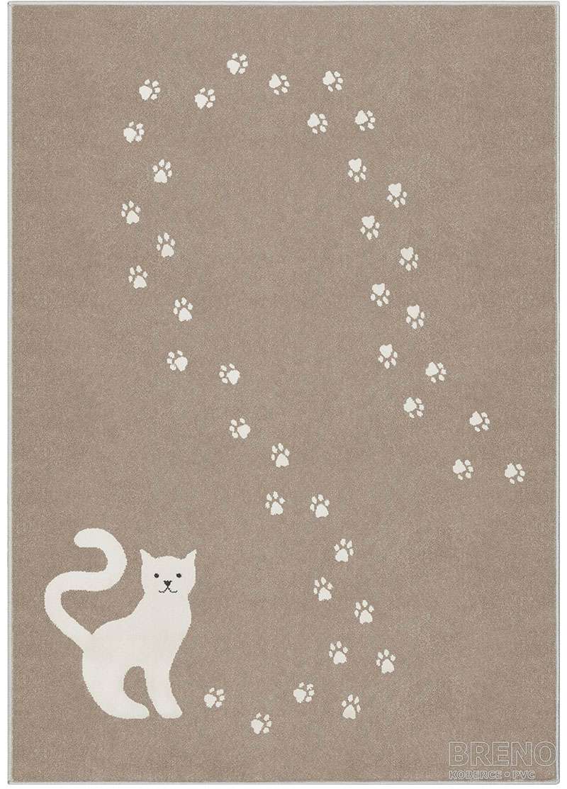 Kusový koberec SOFT KOTEK Beige