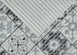 SOFTY-TEX 79826.1 šedé dlaždice