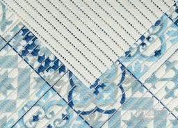 SOFTY-TEX 79828.5 modré dlaždice