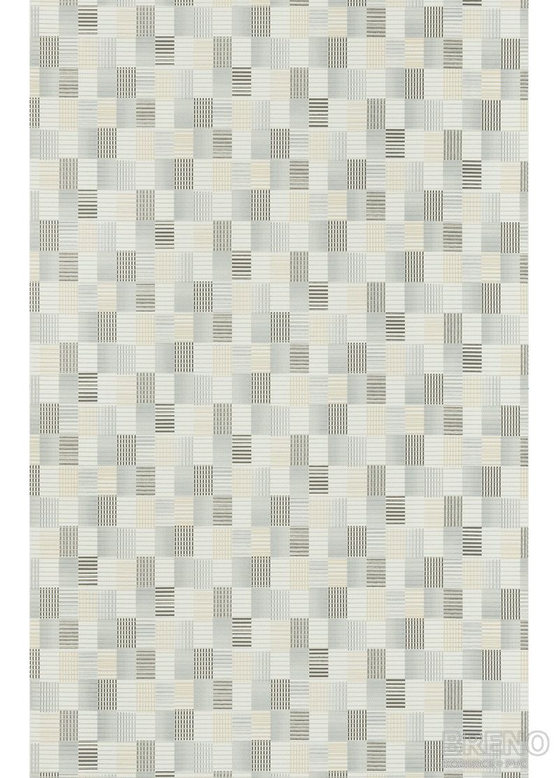 Koupelnová pěnová předložka SOFTY-TEX 79939 geometrický vzor