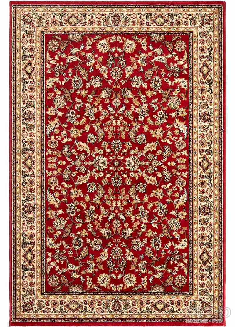 Kusový koberec SOLID 50/CEC – červený orientální vzor