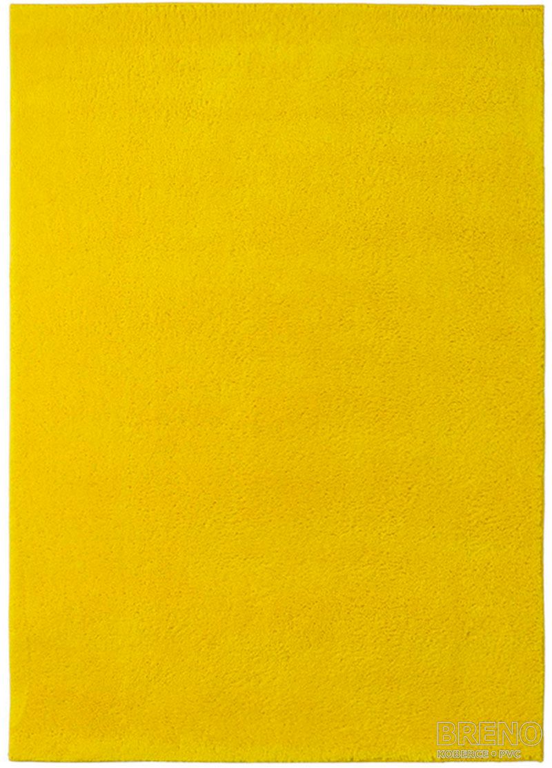 Kusový koberec SPRING yellow – žlutý