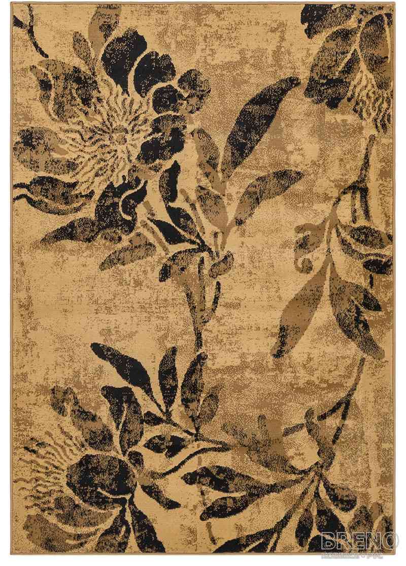 Kusový koberec STANDARD FLORIS Black