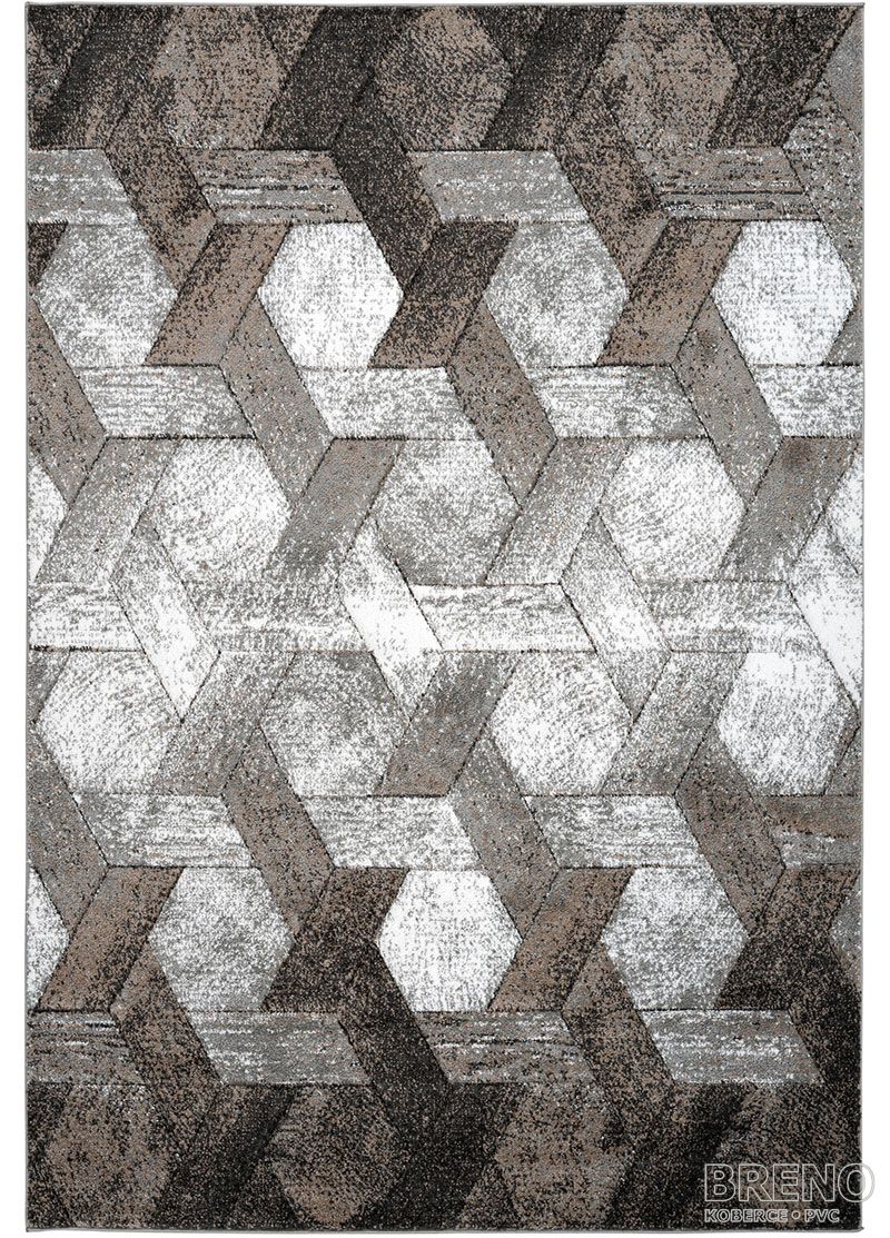 Kusový koberec SWING 101/platin-beige