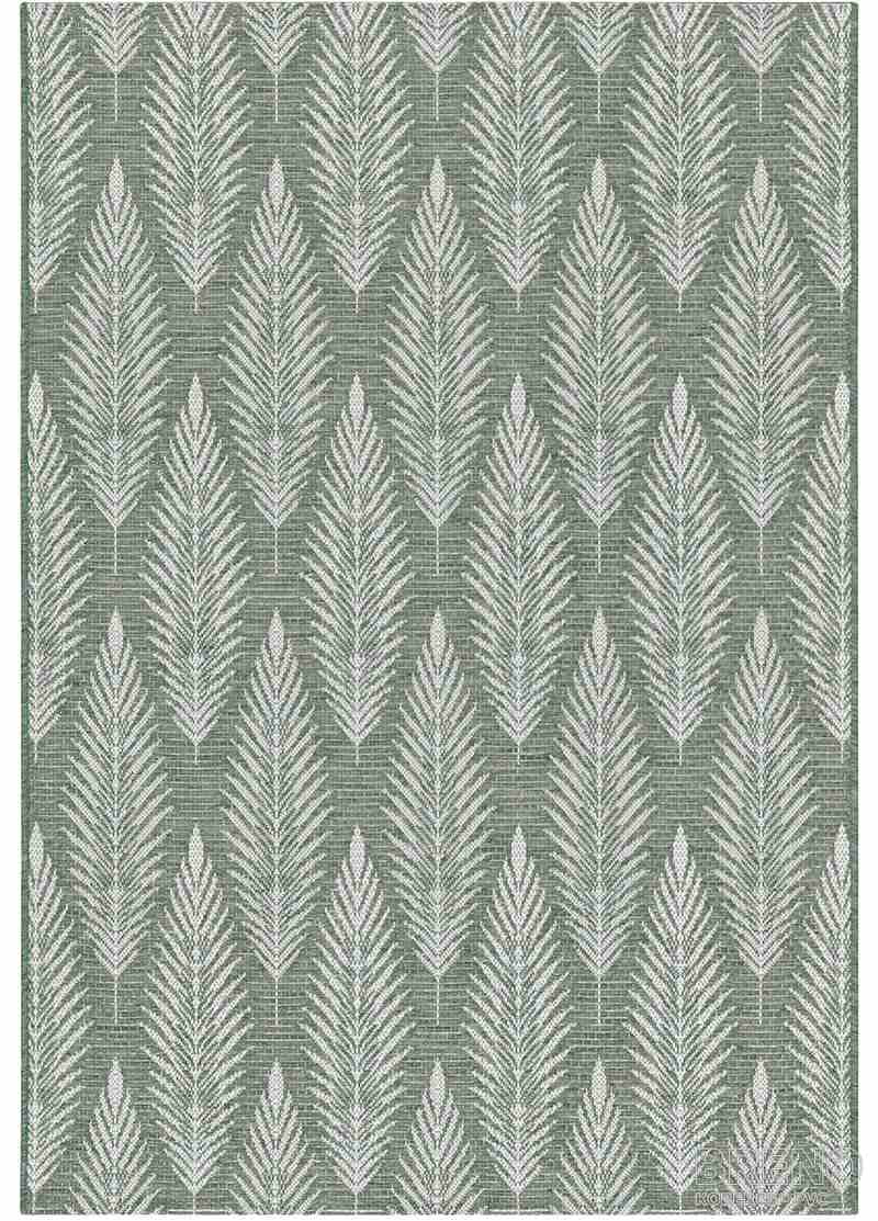 Kusový koberec TERAZZA 21237/Ivory Silver-Sage Green