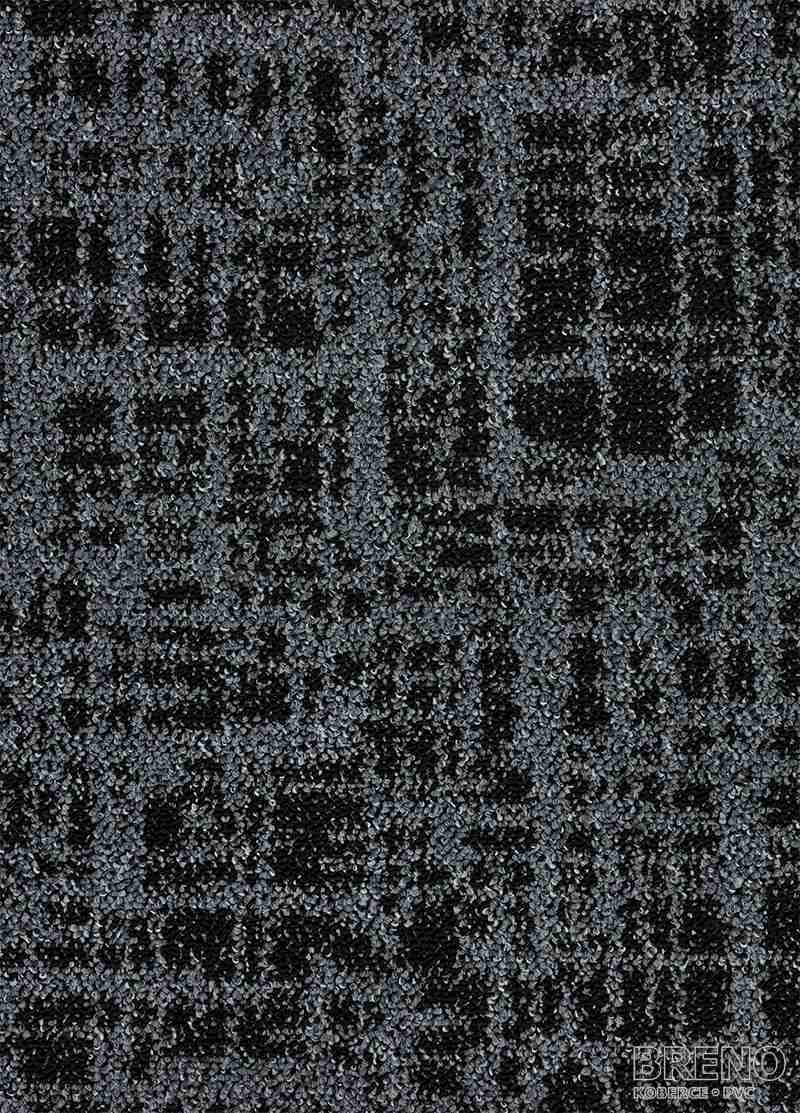 Metrážový koberec TRAFFIC 75 černý