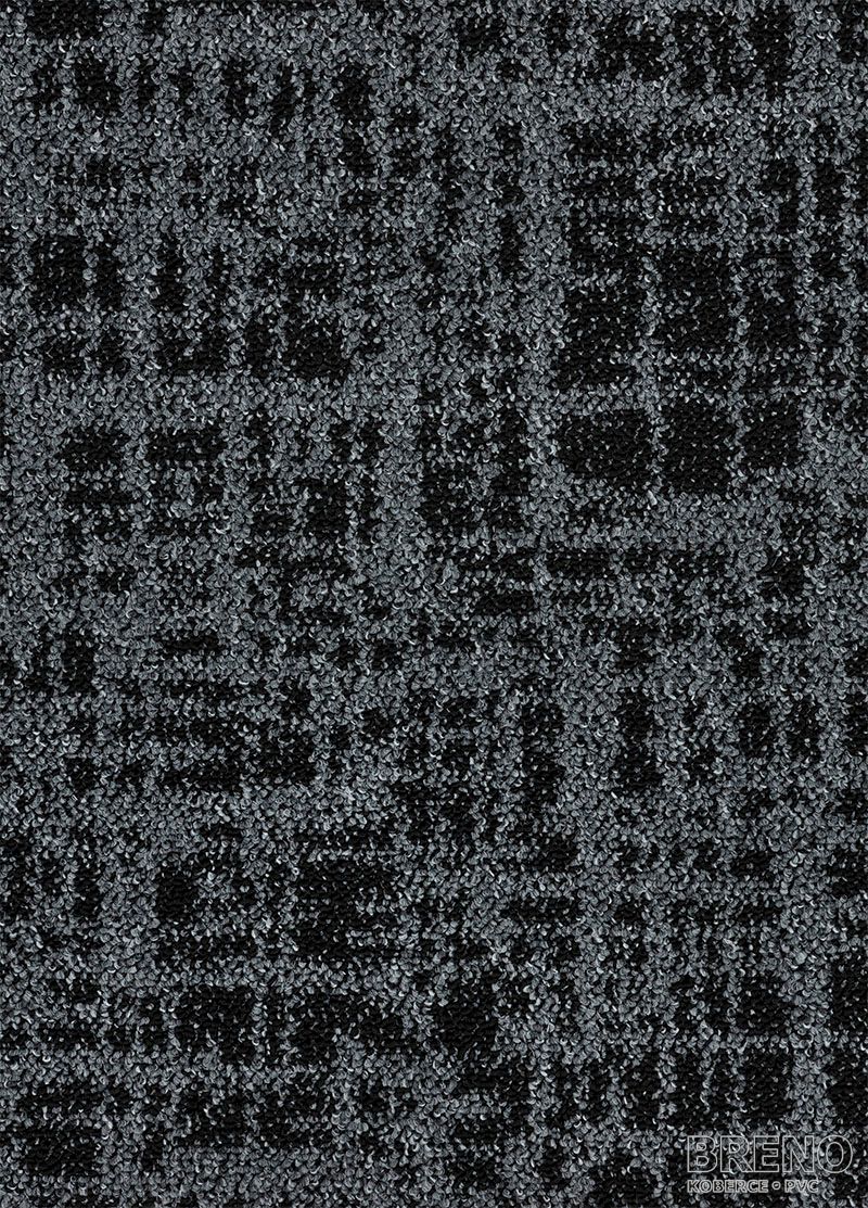 Metrážový koberec TRAFFIC 75 černý