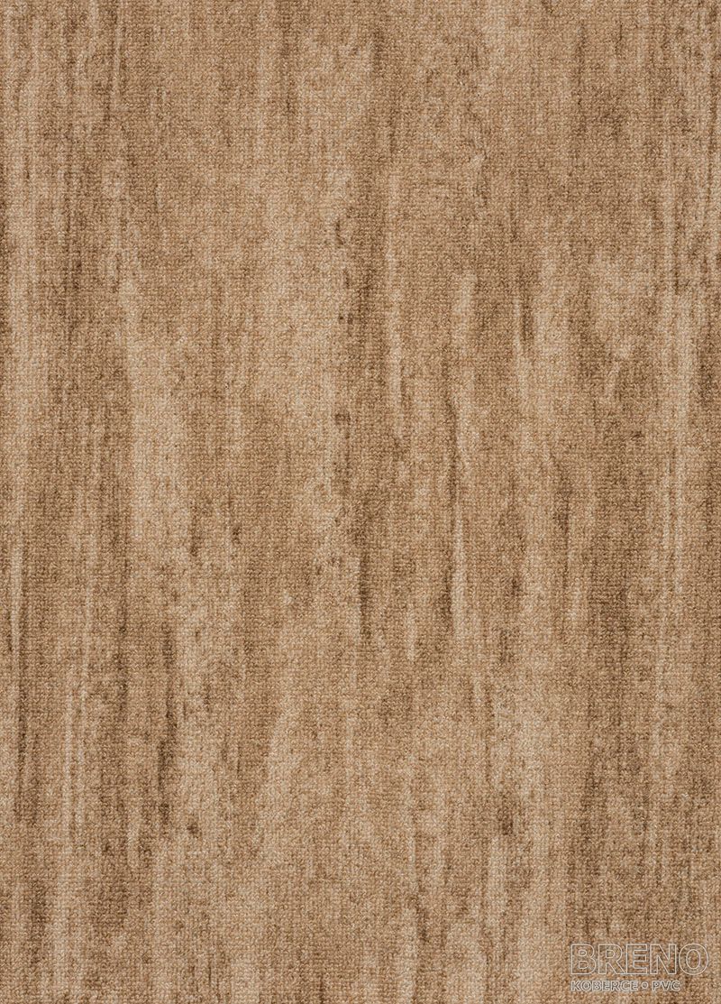 Metrážny koberec TROPICAL 33 karamelovo hnedá s mramorovaním