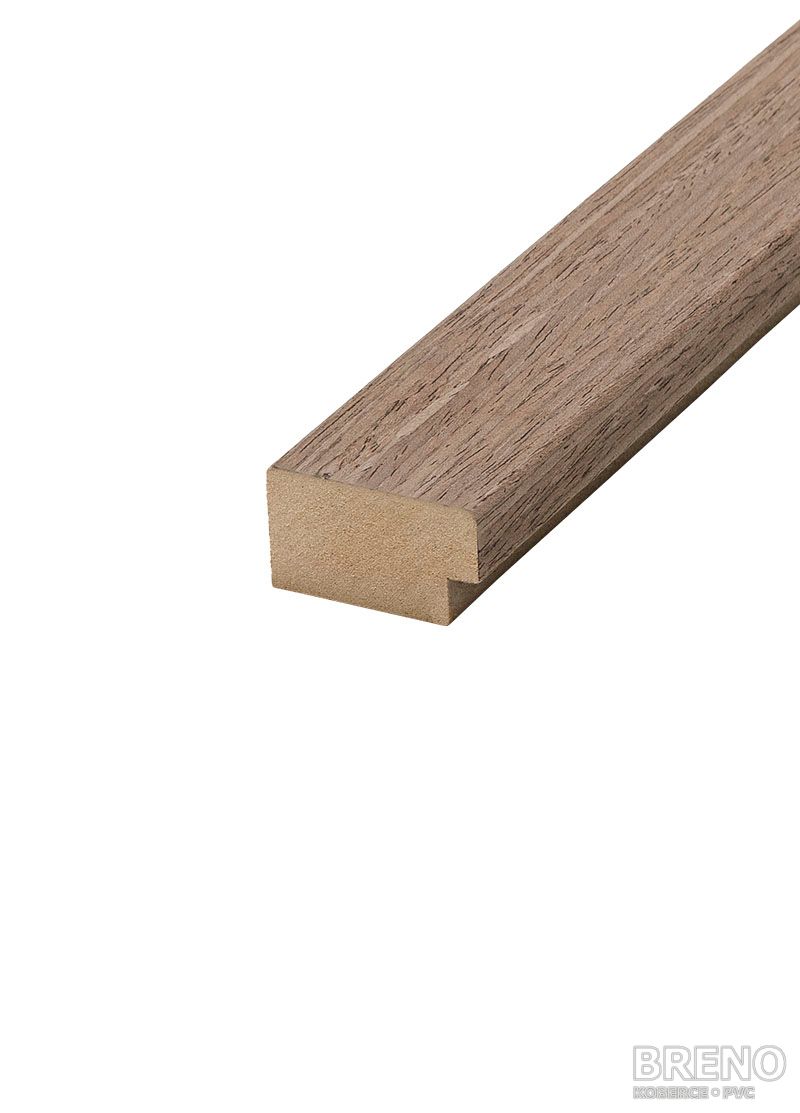 UKONČOVACÍ LIŠTA 3,5 x 270 cm - Walnut - 1559S