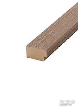 UKONČOVACÍ LIŠTA 3,5 x 270 cm - Walnut - 1559S
