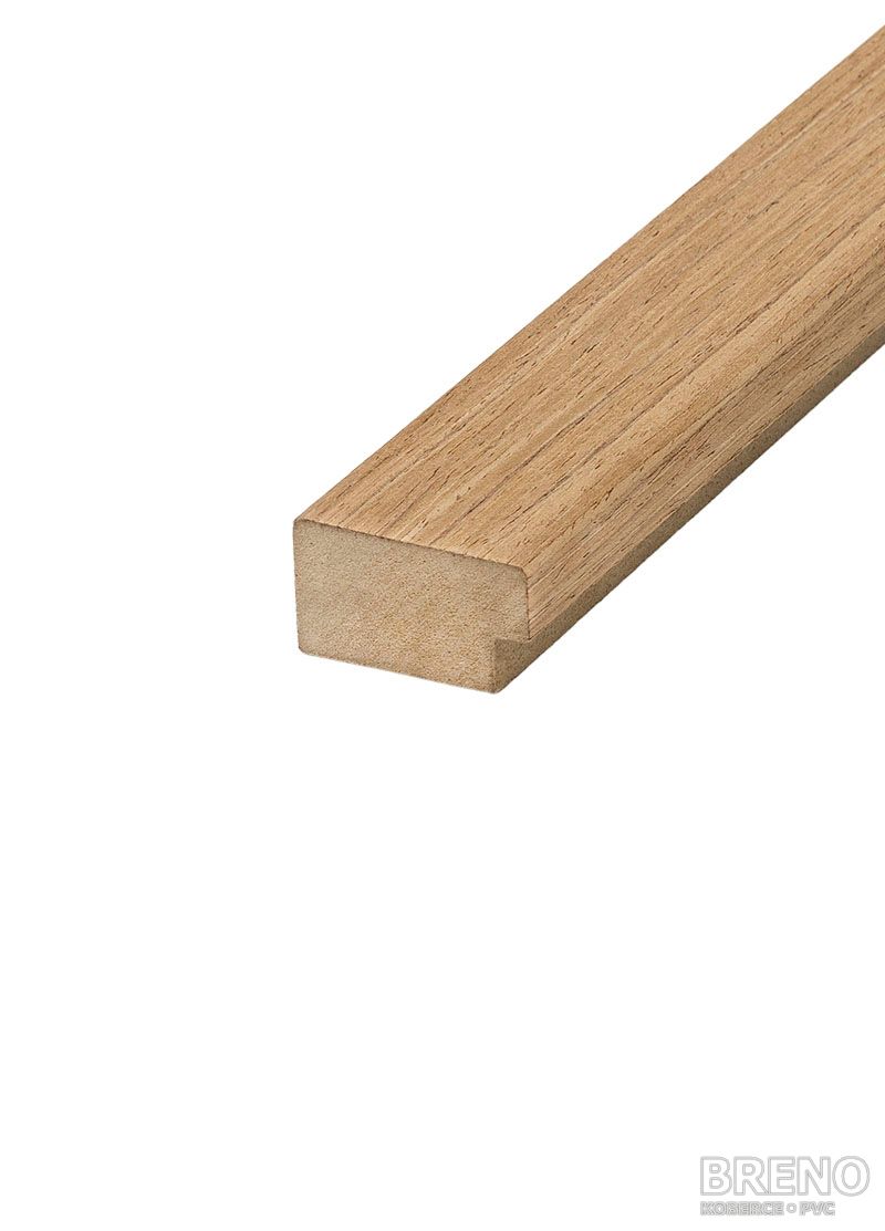 UKONČOVACÍ LIŠTA 35 x 22mm - T04 Teak