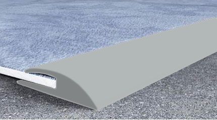 Ukončovací profil šedý