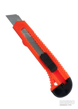 Ulamovací nůž - plast červený