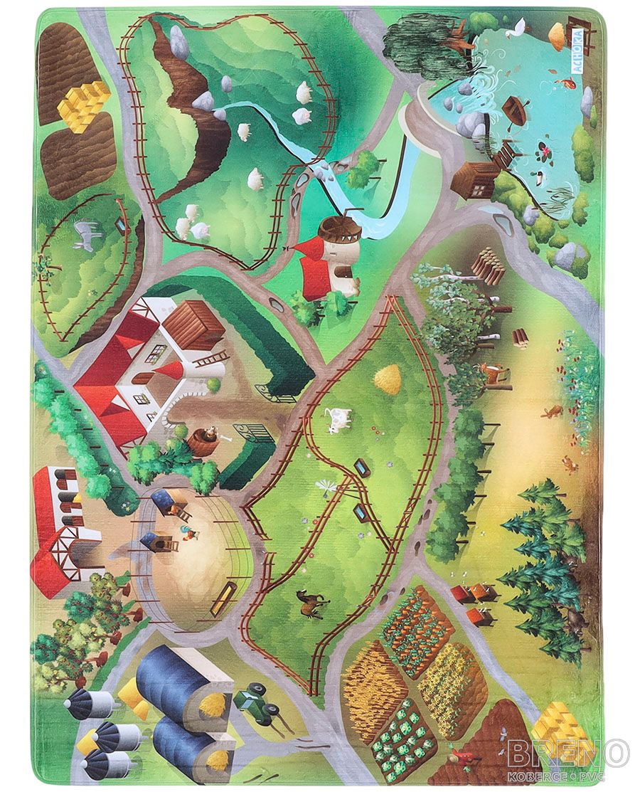 Kusový koberec Ultra Soft Farma