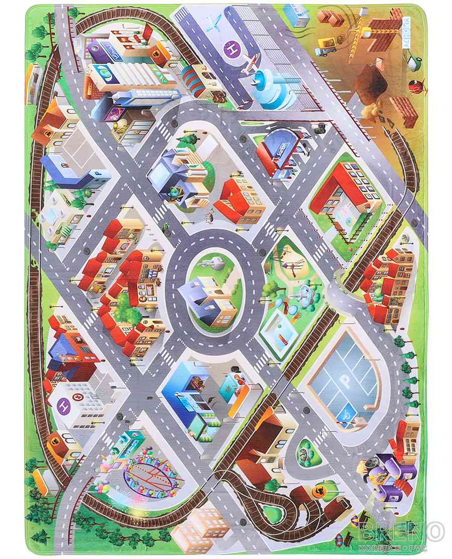 Kusový koberec Ultra Soft Letisko