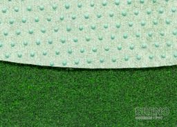 Umelá tráva POOL (vhodné ako bazénová podložka) - s nopami, kruh