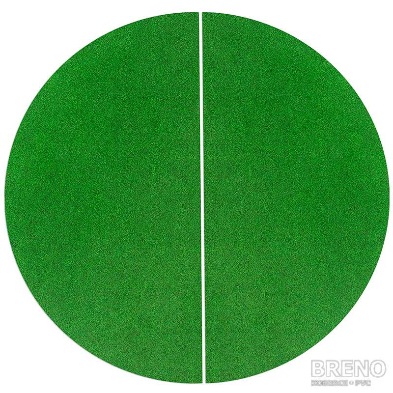 Umelá tráva POOL (vhodné ako bazénová podložka) - s nopami, kruh