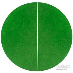 Umelá tráva POOL (vhodné ako bazénová podložka) - s nopami, kruh