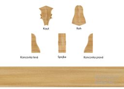 USL50 lišta 5107984 2210 (656N) olše