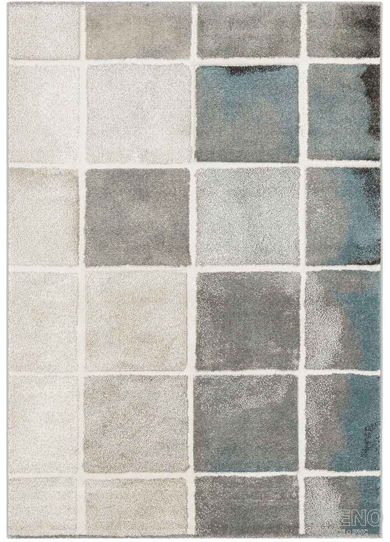 Kusový koberec VEGAS HOME 71/KWS – šedé dlaždice