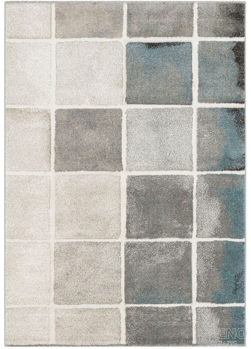 Kusový koberec VEGAS HOME 71/KWS – šedé dlaždice