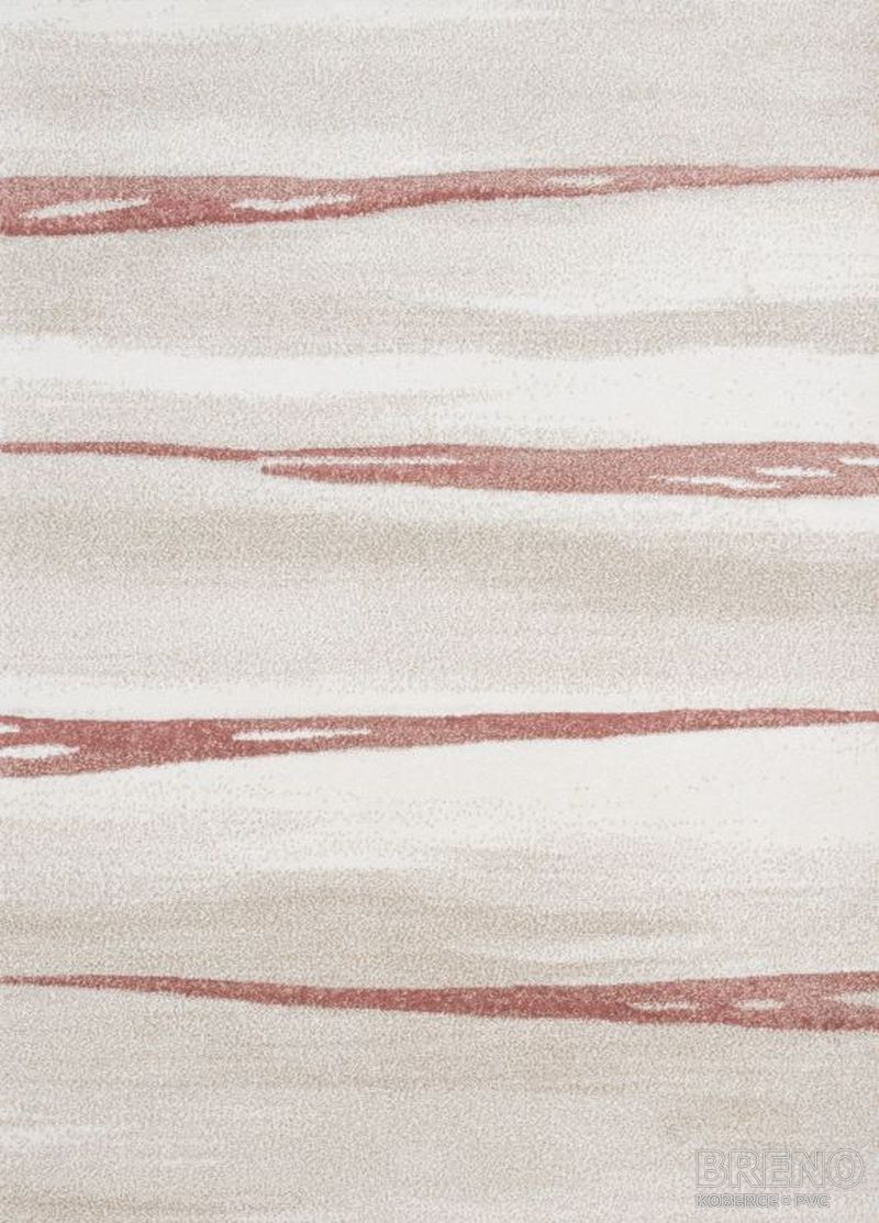 Kusový koberec VEGAS HOME / PASTEL ART 55/ERE – abstraktní pruhy