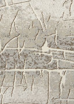 VICTORIA 8007 - 0444 abstraktní šedobéžový