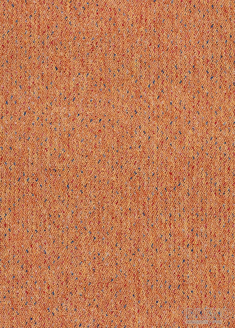 Metrážny koberec VIRTUOSE 23 světle oranžový s jemným farbeným melírom