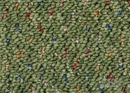 VIRTUOSE 42 mechově zelený s jemným barevným melírem