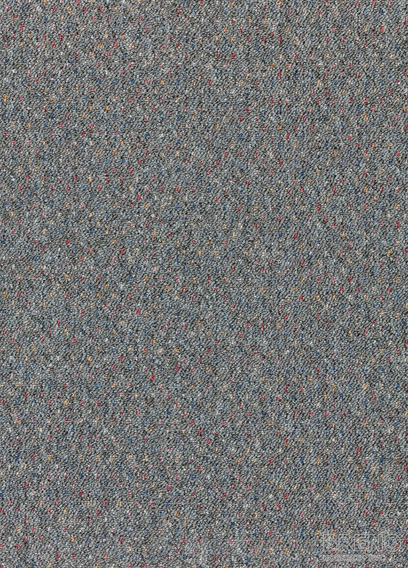 Metrážový koberec VIRTUOSE 73 šedý s jemným barevným melírem