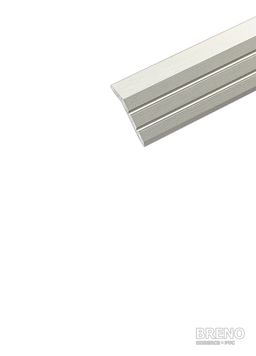 Vyrovnávací profil česaný nerez