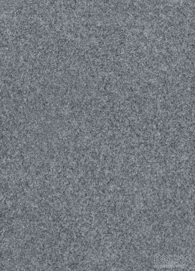 Metrážový koberec ZENITH (SANTANA, ZERO) 14 šedý