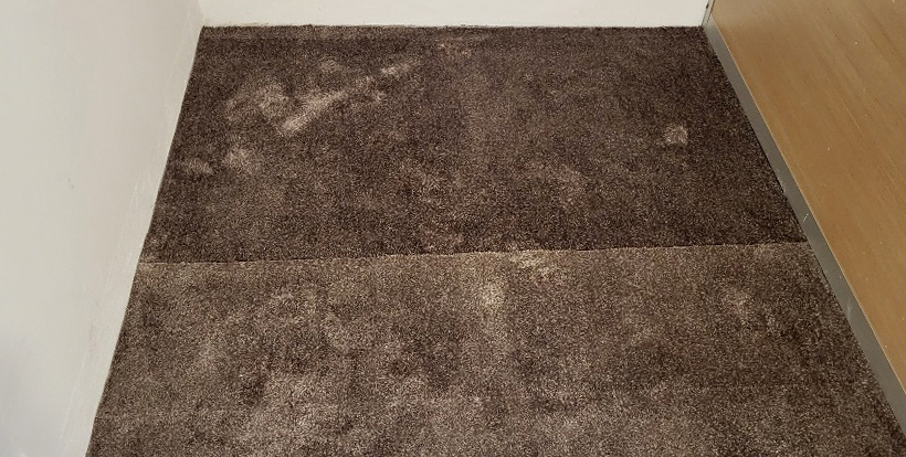 viditelný spoj koberce