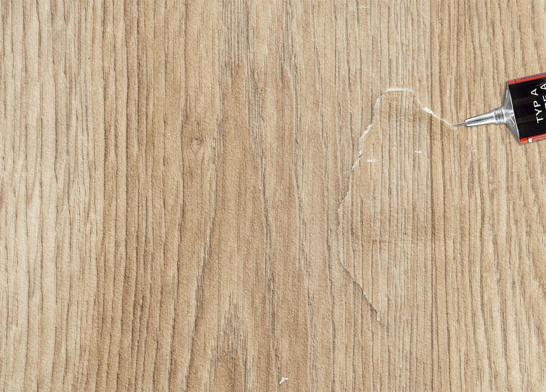 Oprava PVC pomocí studeného sváru.