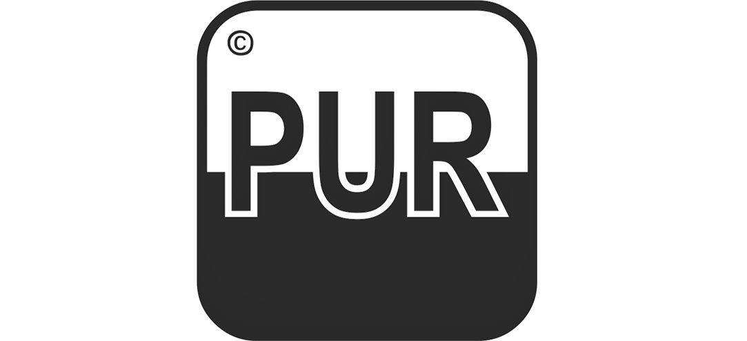 Piktogram pro produkty s PUR povrchovou ochranou.
